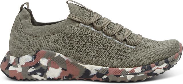 Carly Olive Camo Lace Up - Image 2