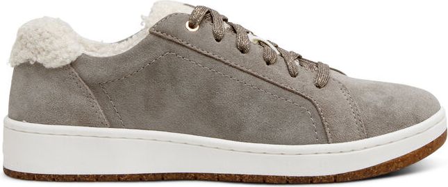 Cozy Blake Grey Shearling Lace Up - Image 2