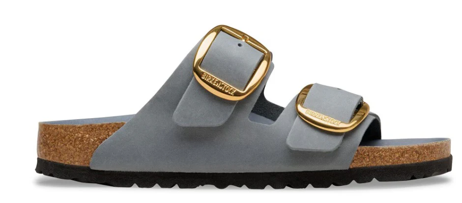 Arizona Big Buckle Oiled Leather Basalt Gray Narrow Fit - Image 2