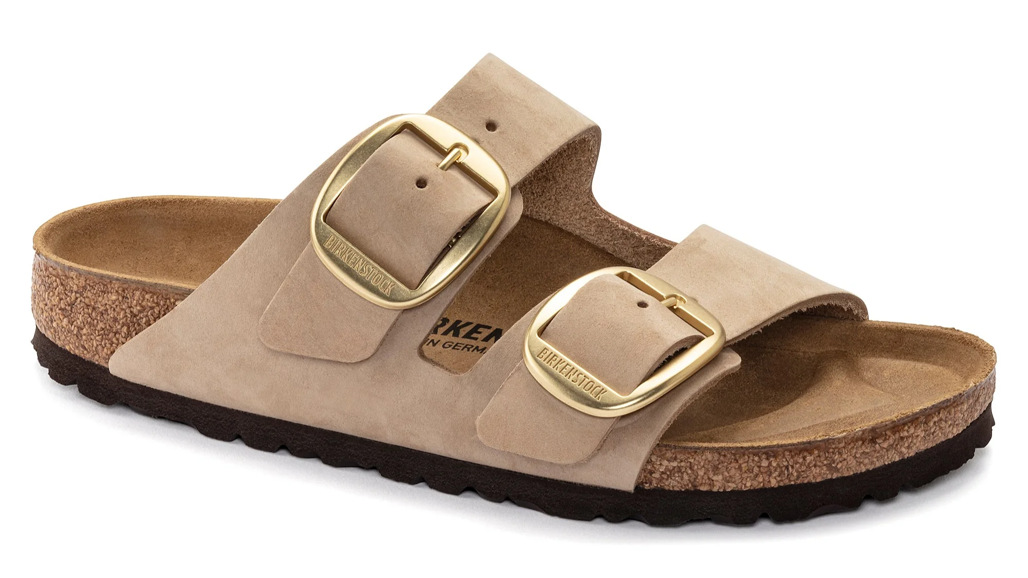 Arizona Big Buckle Nubuck Sandcastle Narrow Fit