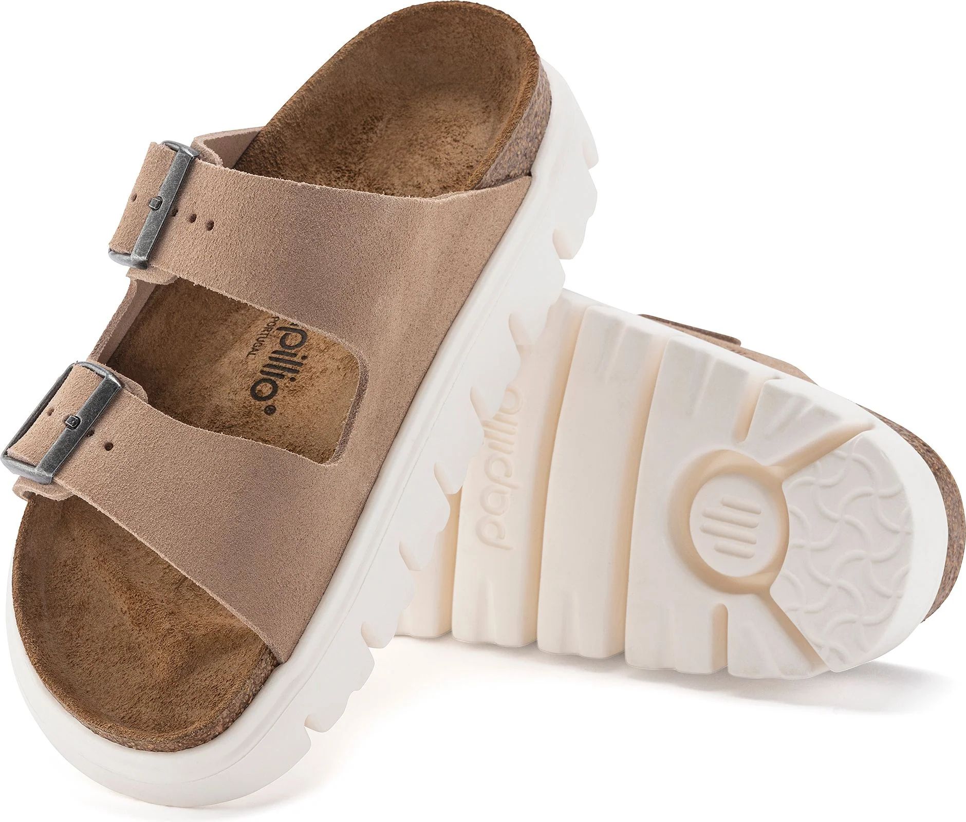 Arizona Chunky Beige Suede - Narrow - Image 2