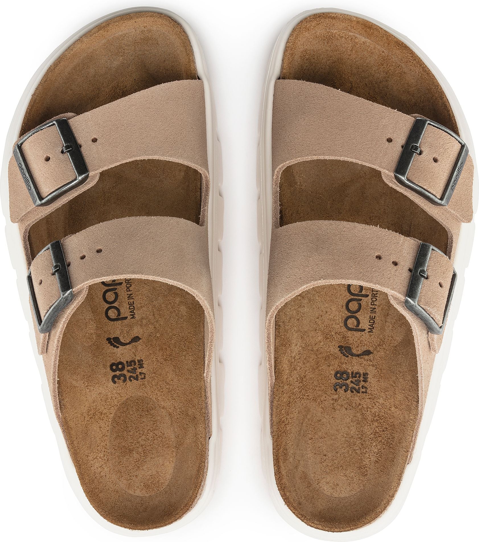 Arizona Chunky Beige Suede - Narrow - Image 3