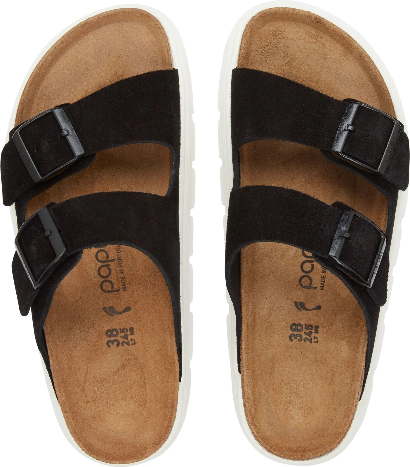 Arizona Chunky Black Suede - Narrow - Image 3