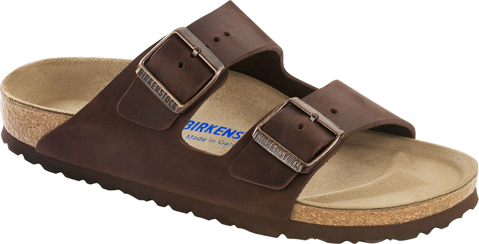 Arizona Soft Footbed Oiled Leather Habana - Narrow Fit