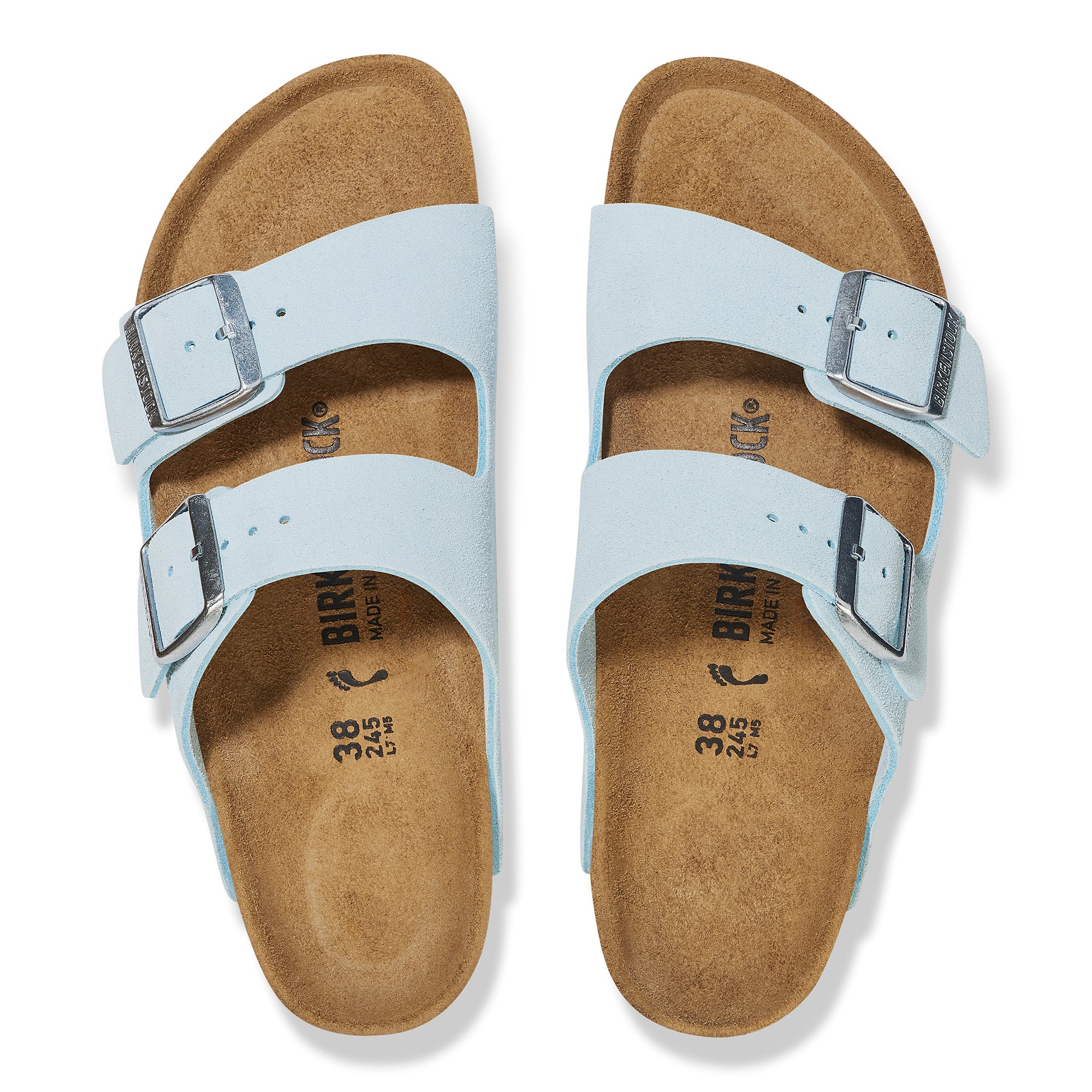 Arizona Suede Baby Blue Regular Fit - Image 3