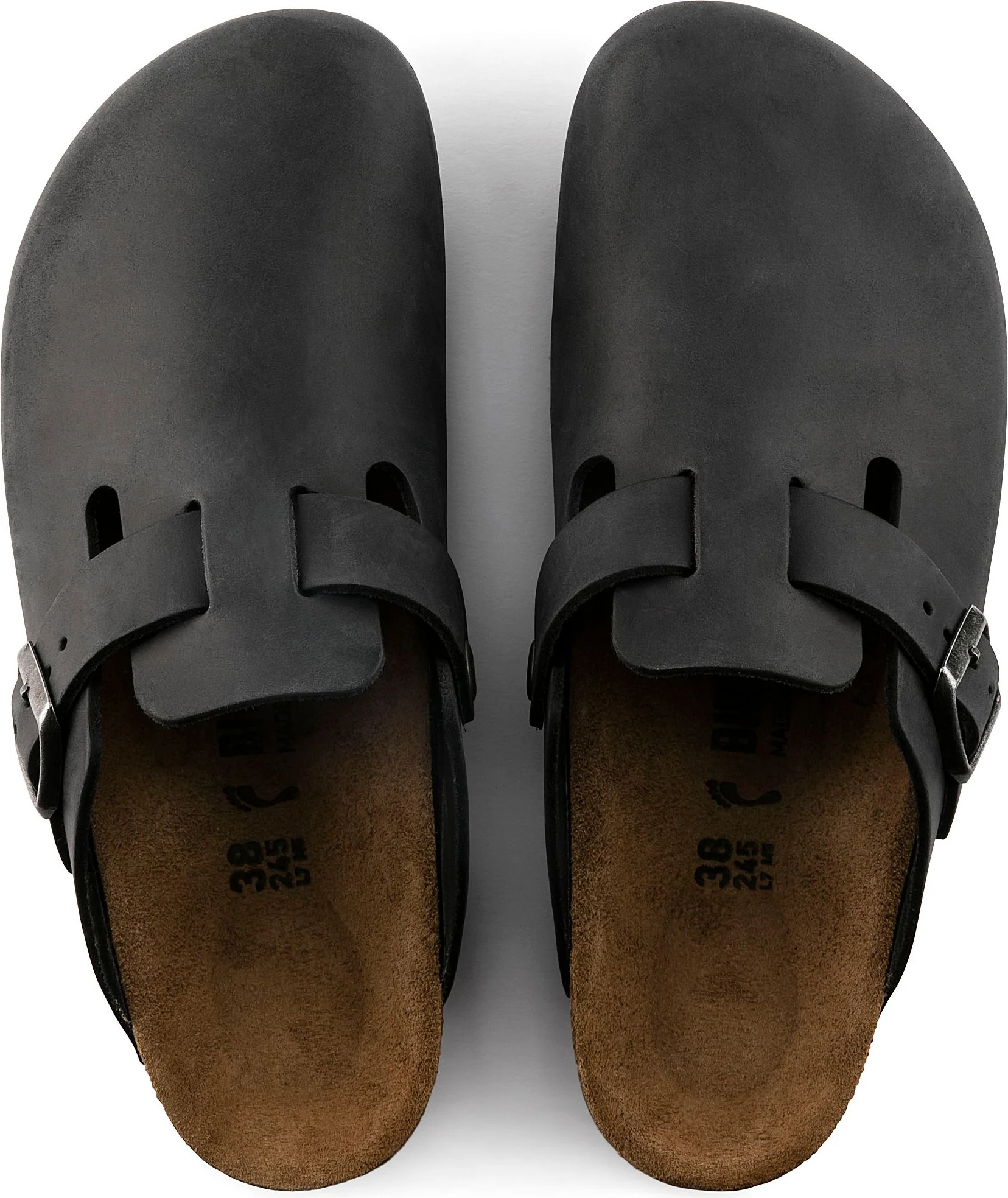 Boston Oiled Leather Black - Narrow - Image 3