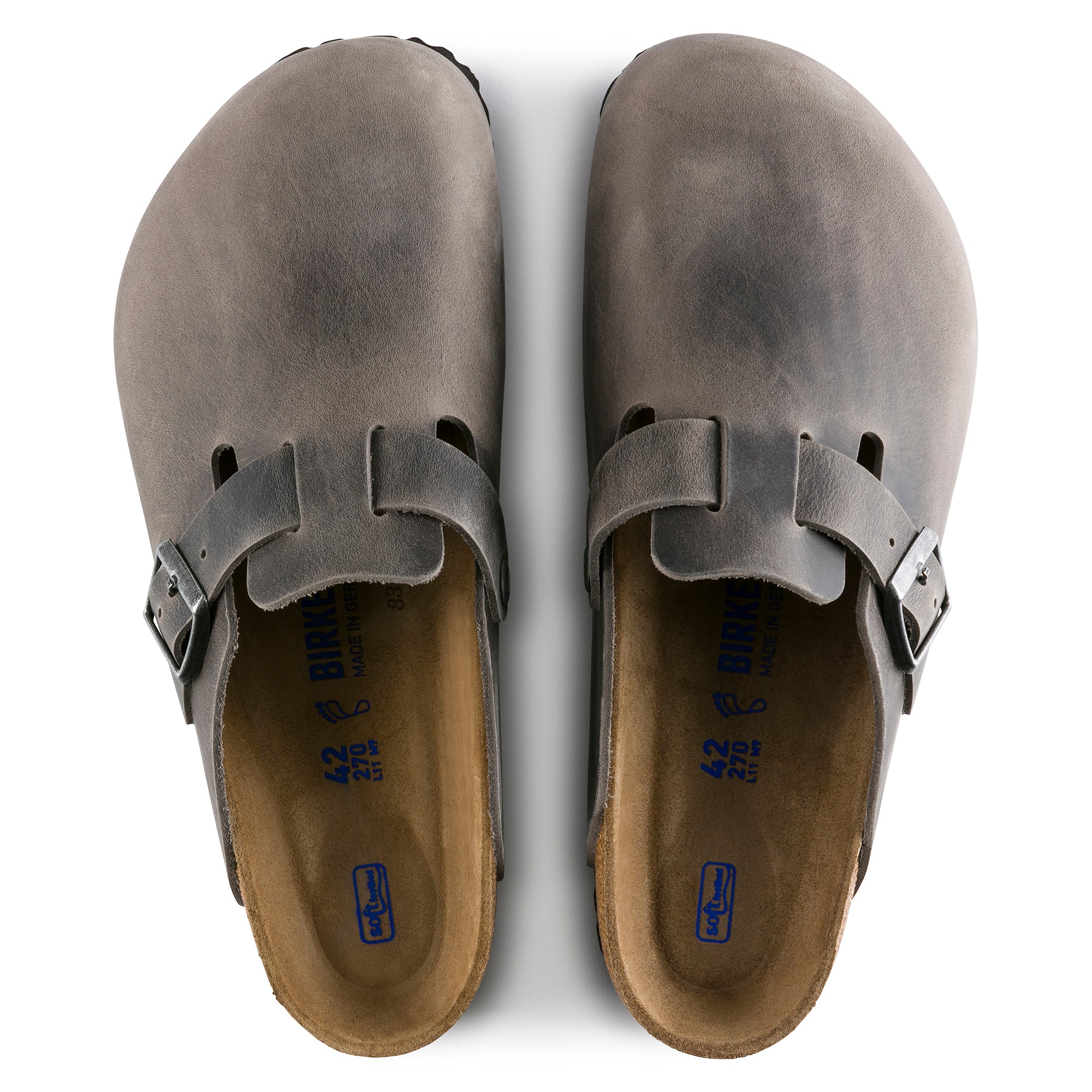 Boston Soft Footbed Oiled Leather Iron - Regular Fit - Image 4
