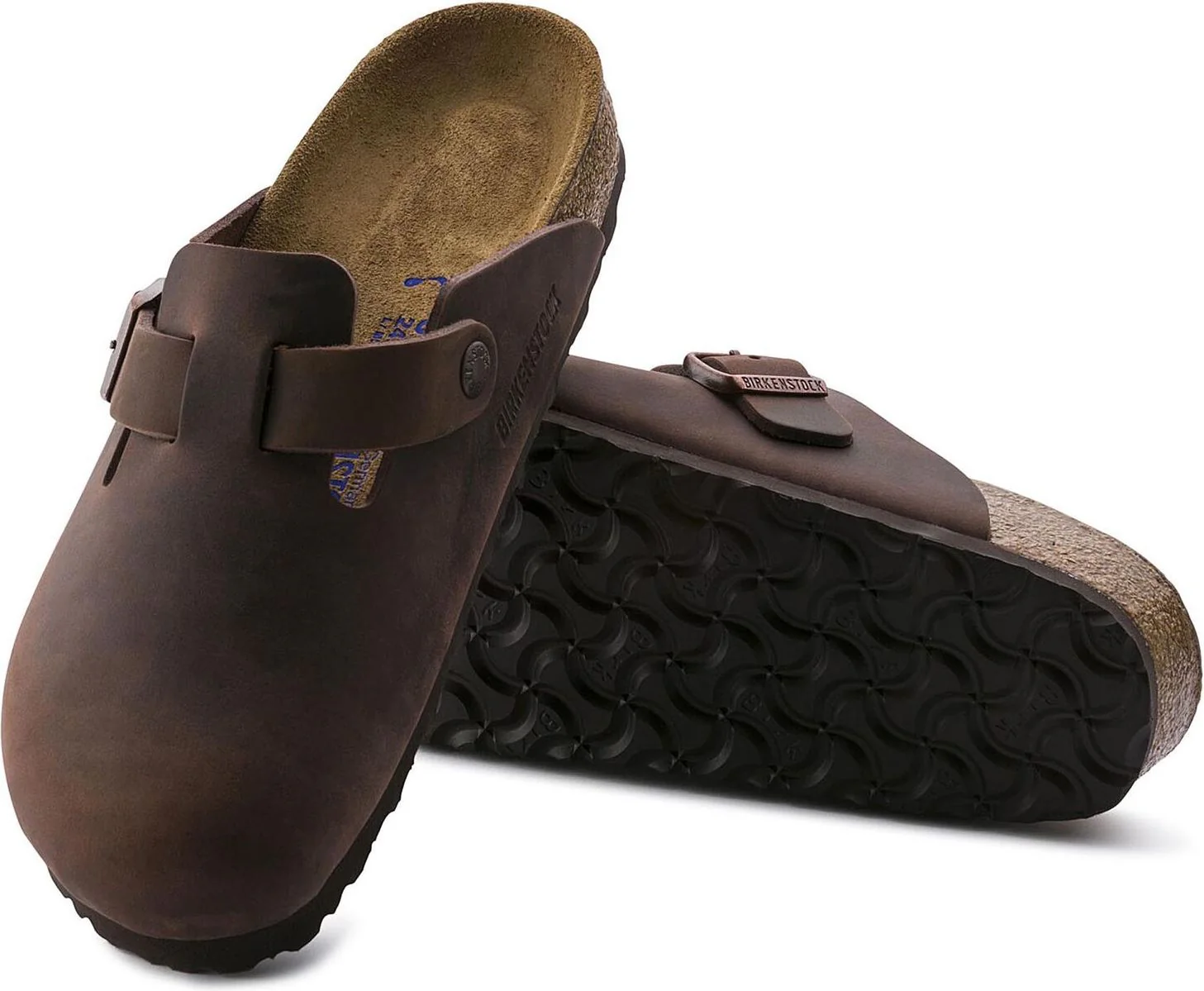 Boston Soft Footbed Oiled Leather Habana - Narrow Fit - Image 3
