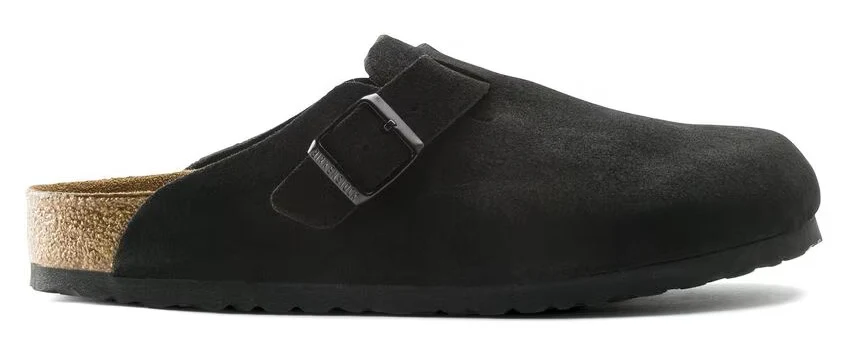 Boston SF Black Suede Narrow Fit - Image 2