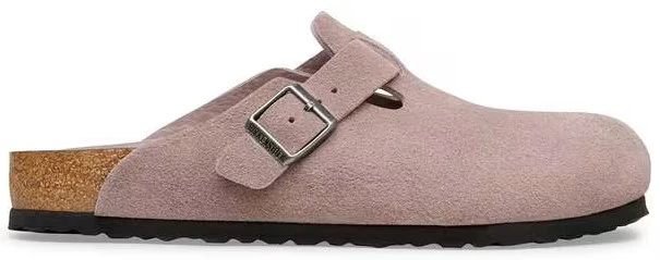 Boston Soft Footbed Suede Faded Purple Narrow Fit - Image 2