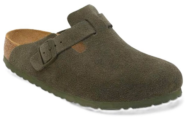 Boston Suede Thyme Narrow Fit