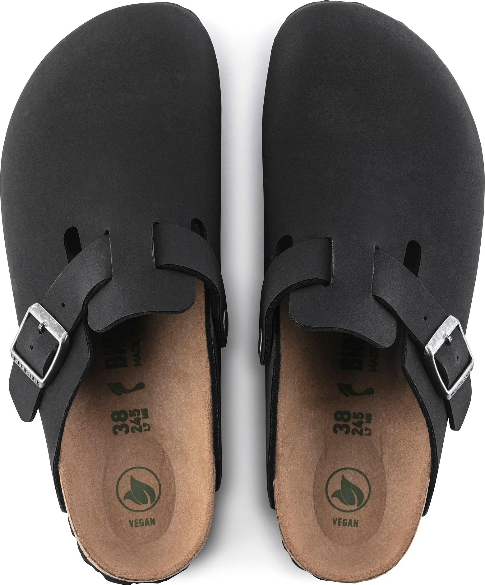 Boston Vegan Black Birkibuc - Narrow - Image 2