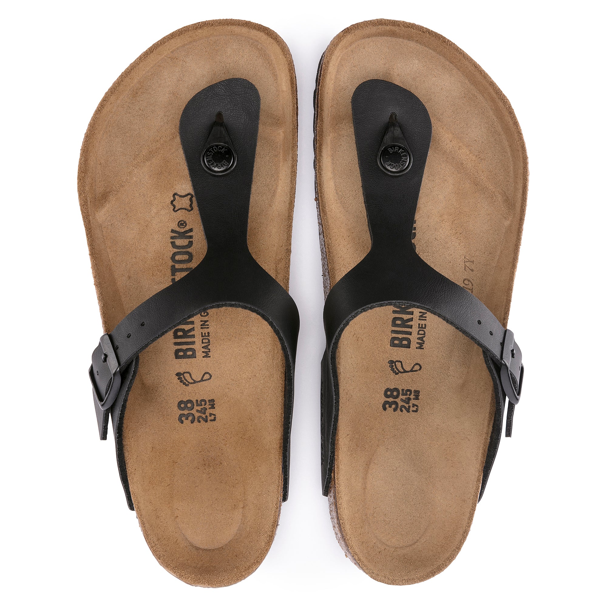 Gizeh Birko-flor Black - Regular Fit - Image 3
