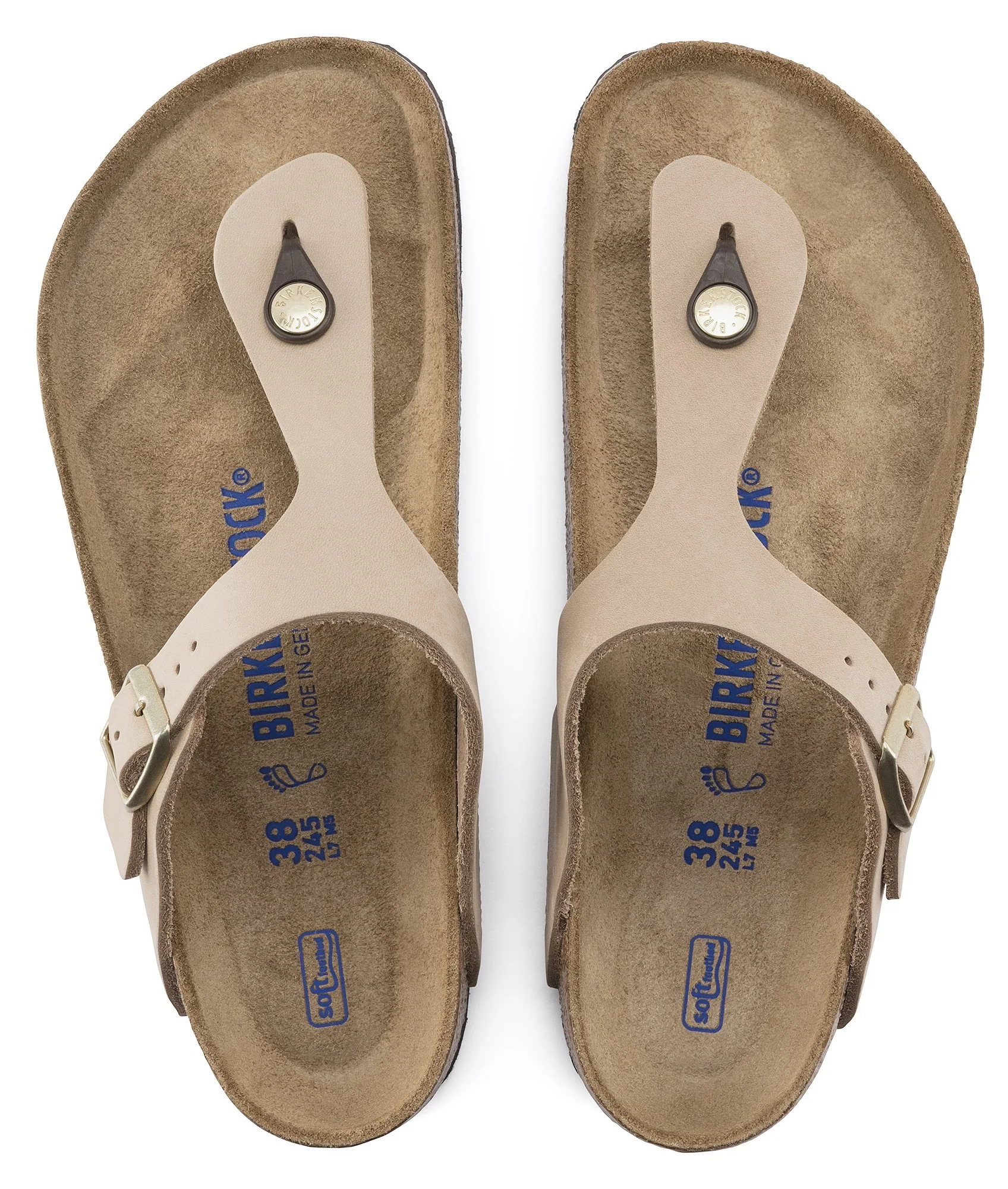 Gizeh Soft Footbed Nubuck Sandcastle Regular Fit - Image 2