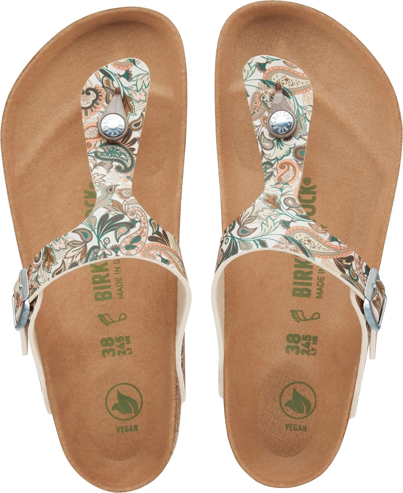 Gizeh Vegan Rose Paisley Birko-flor - Regular Fit - Image 3