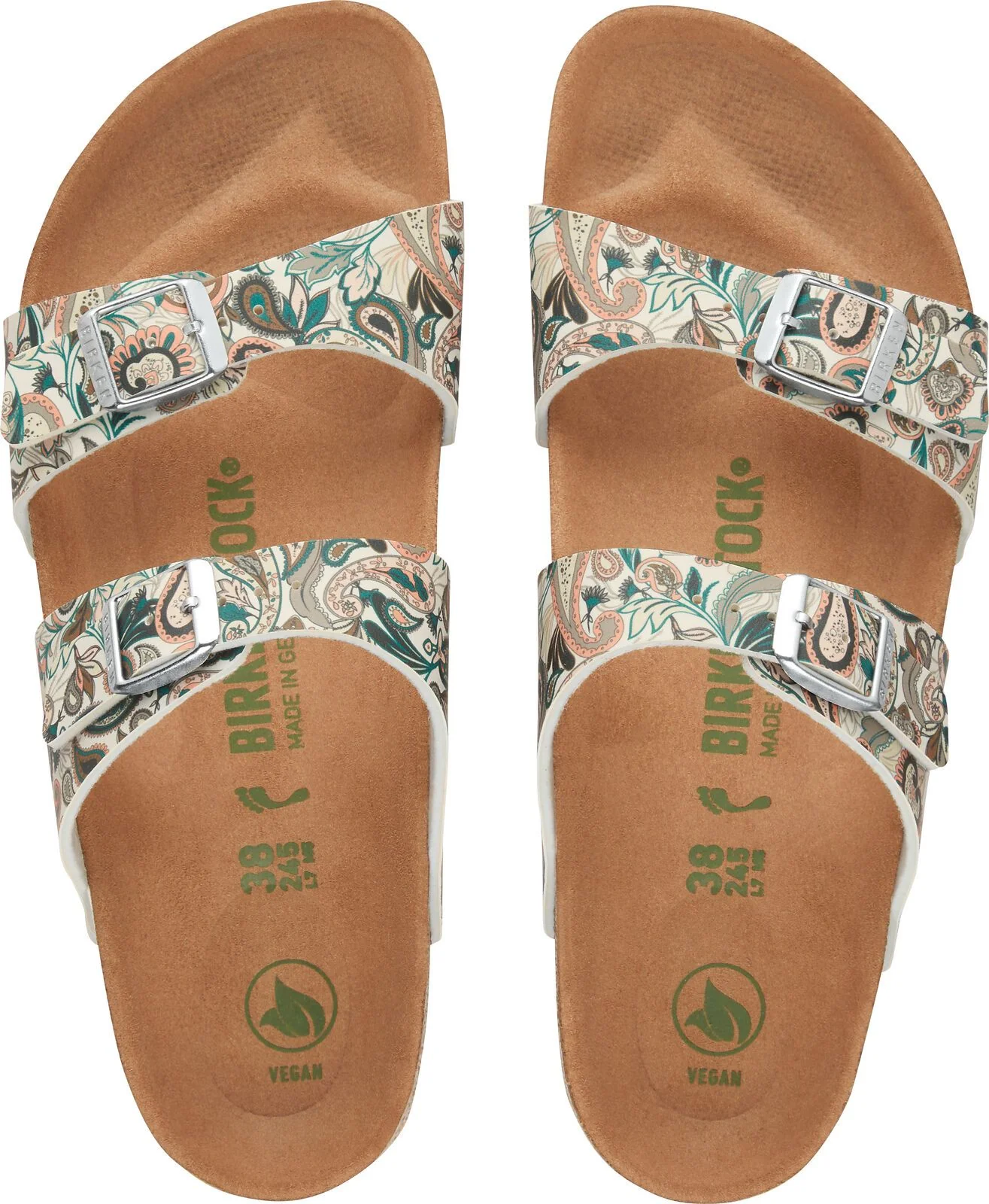 Sydney Vegan Rose Paisley Birko-flor - Regular Fit - Image 3