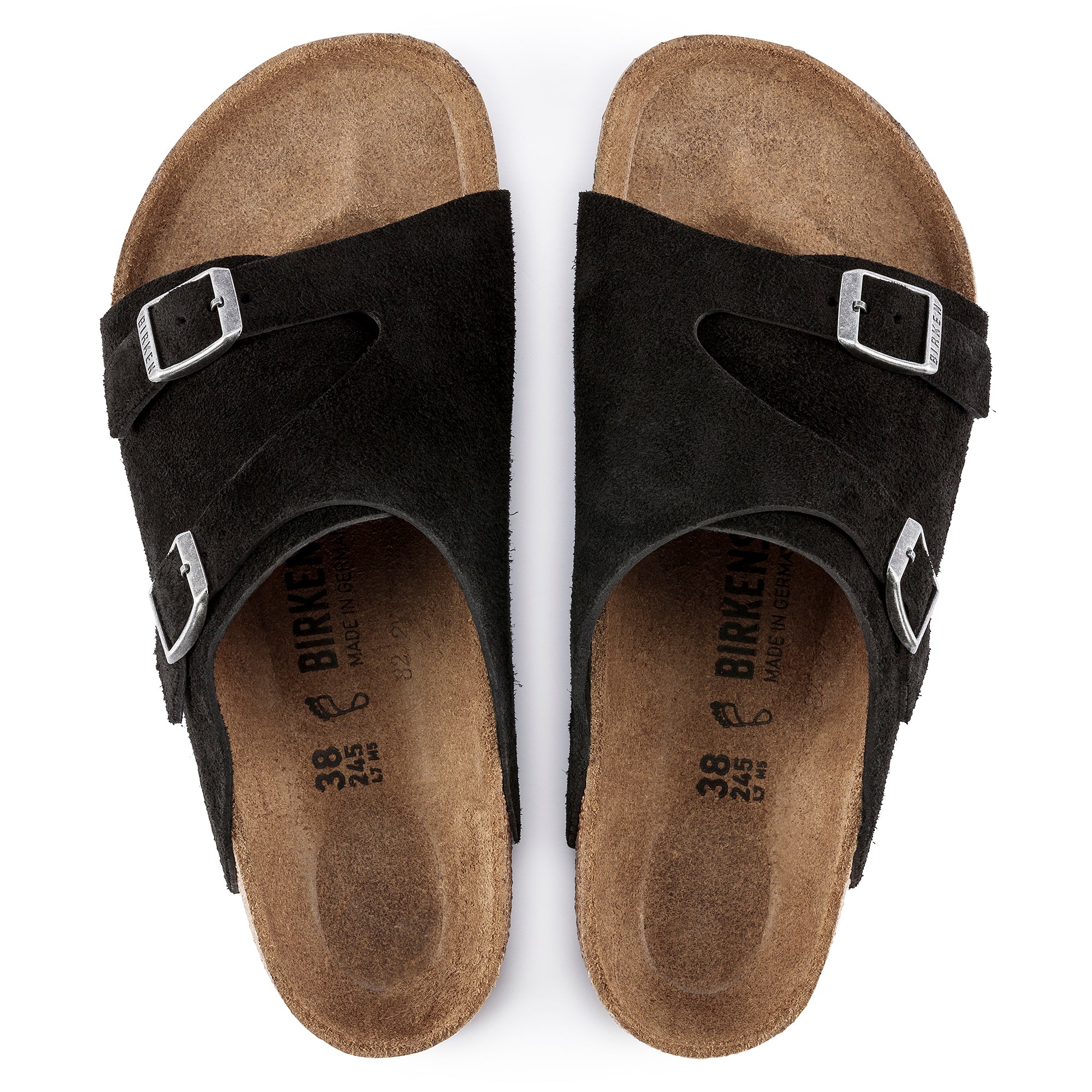 Zurich Black Suede -narrow - Image 3