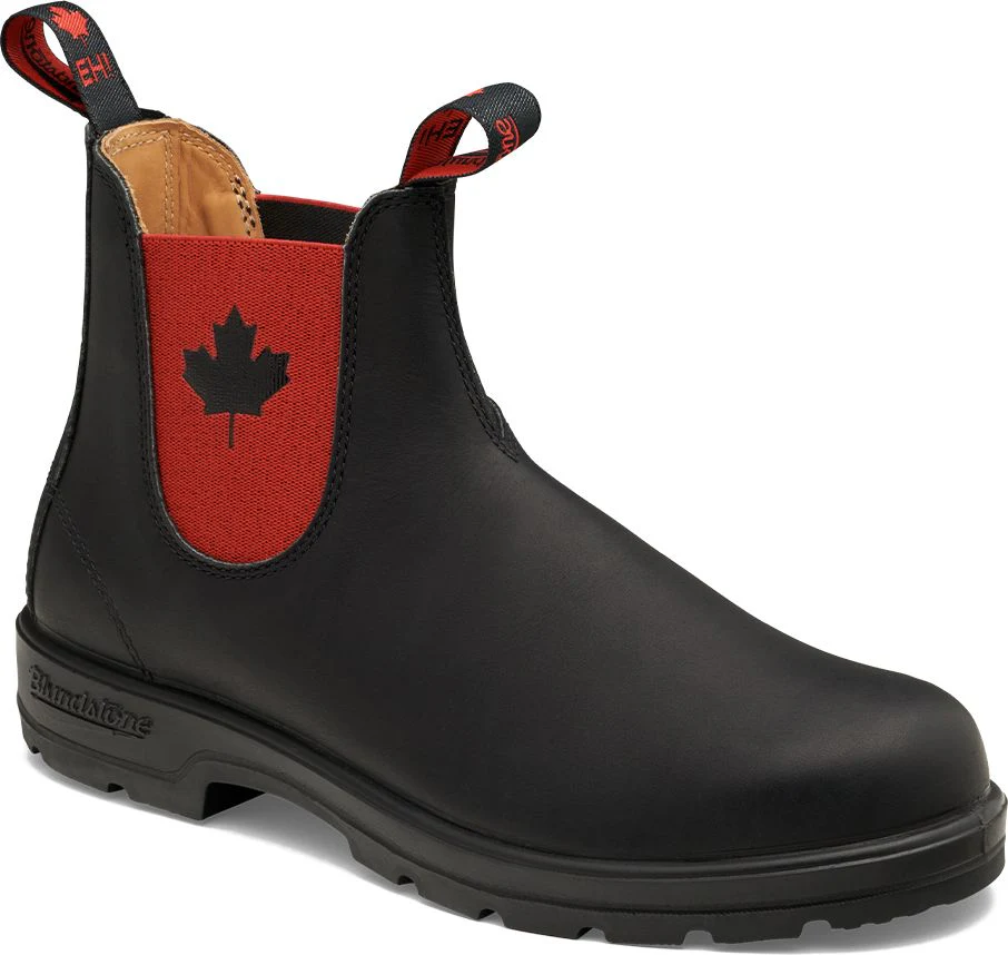 Blundstone 1474 - Classic Eh! Boot In Black With Red Elastic