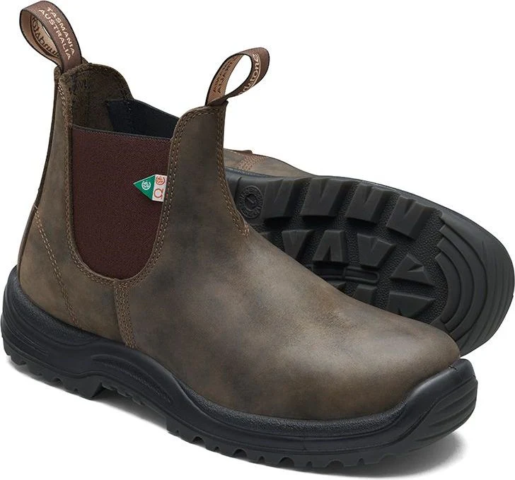 Blundstone 180 - Work & Safety Boot Waxy Rustic Brown - Image 5