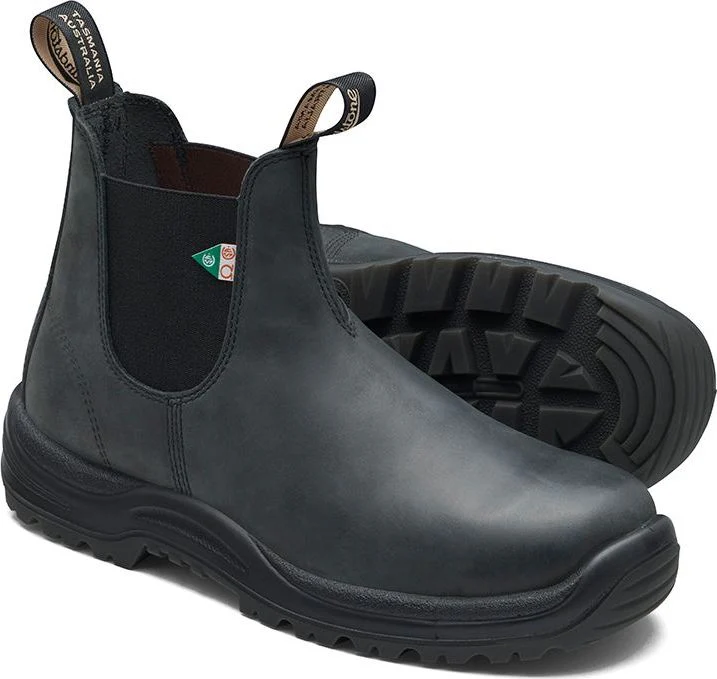 Blundstone 181 - Work & Safety Boot Waxy Rustic Black - Image 5