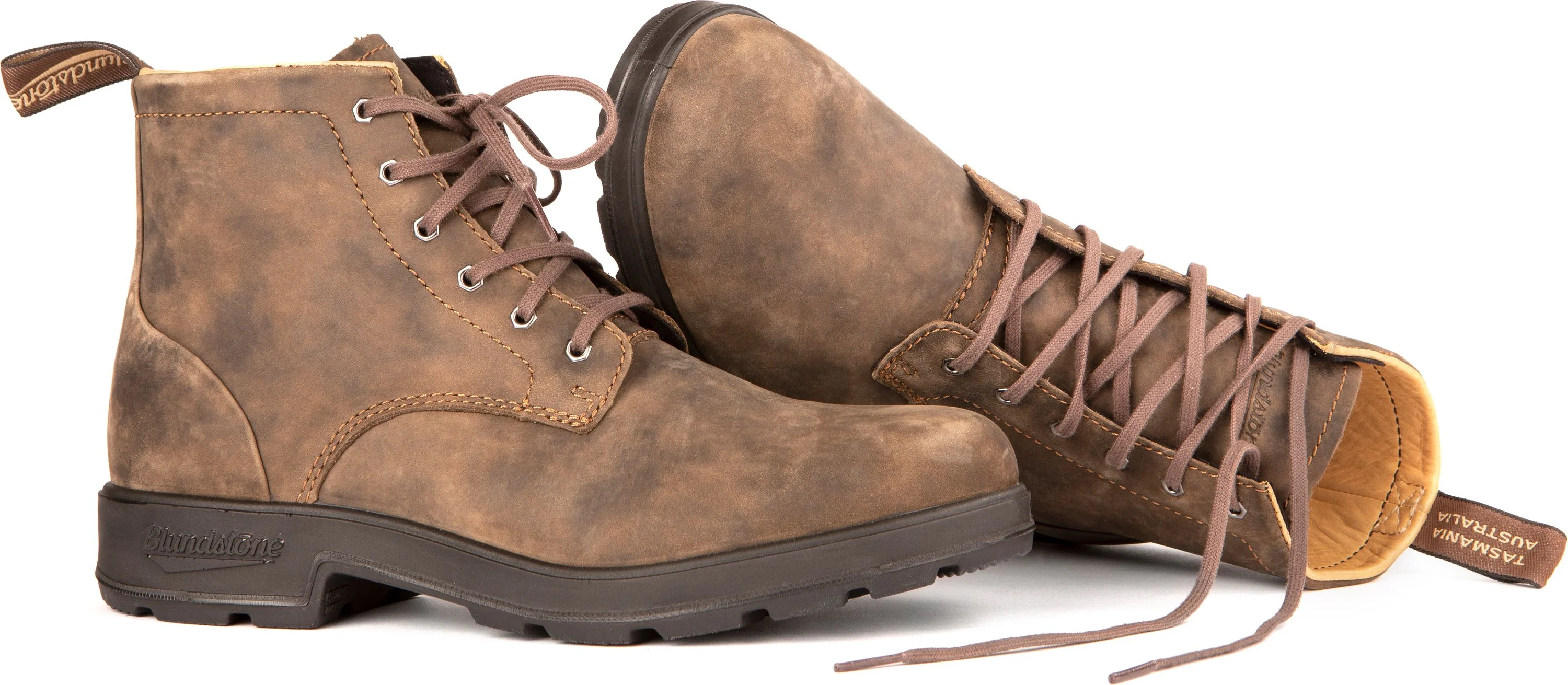 Blundstone 1930 - Original Lace Up Rustic Brown - Image 3