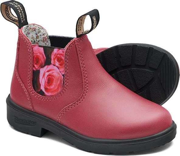 2251 Kids Mauve With Pink Rose Elastic - Image 3