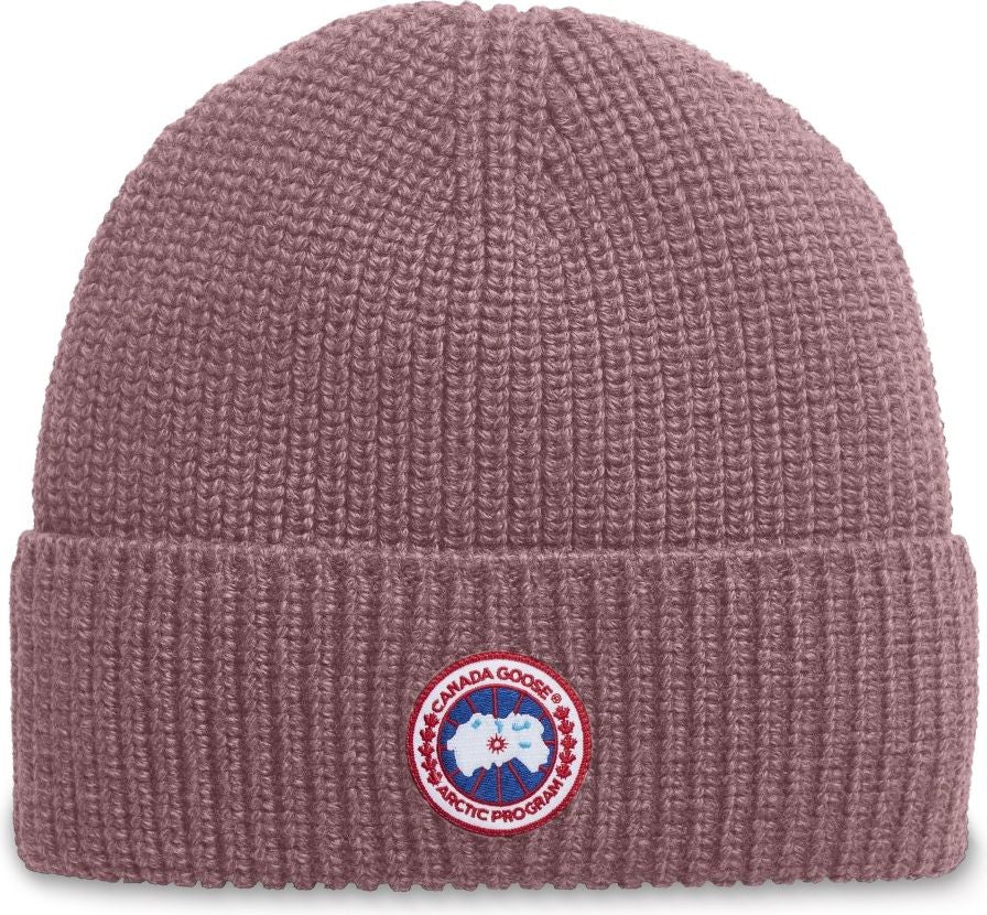 Arctic Disc Rib Toque Soft Mauve
