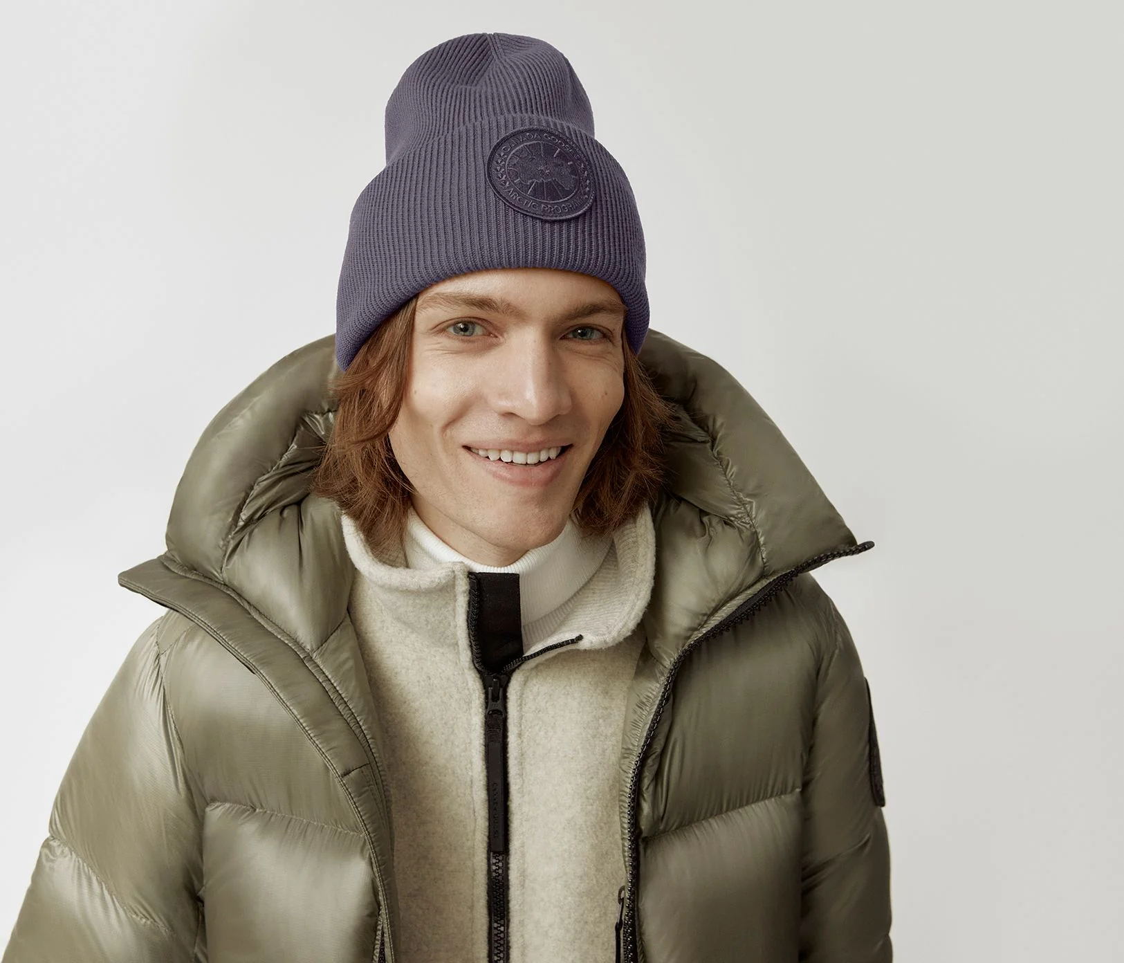 Arctic Toque Goose Disc Thistle Purple - Image 2