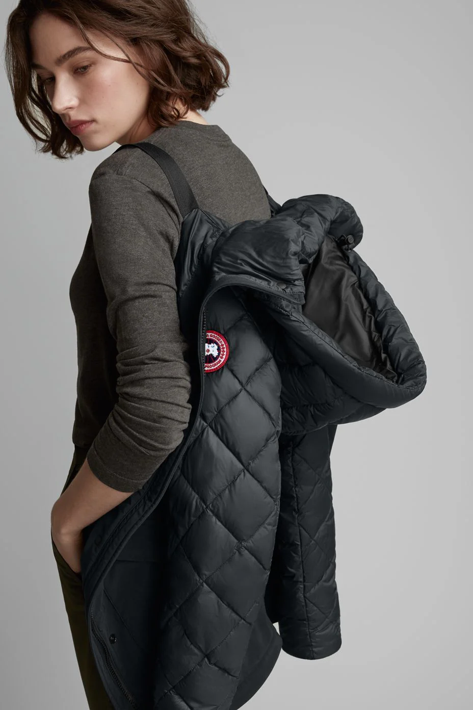 Berkley Down Coat Black - Image 8