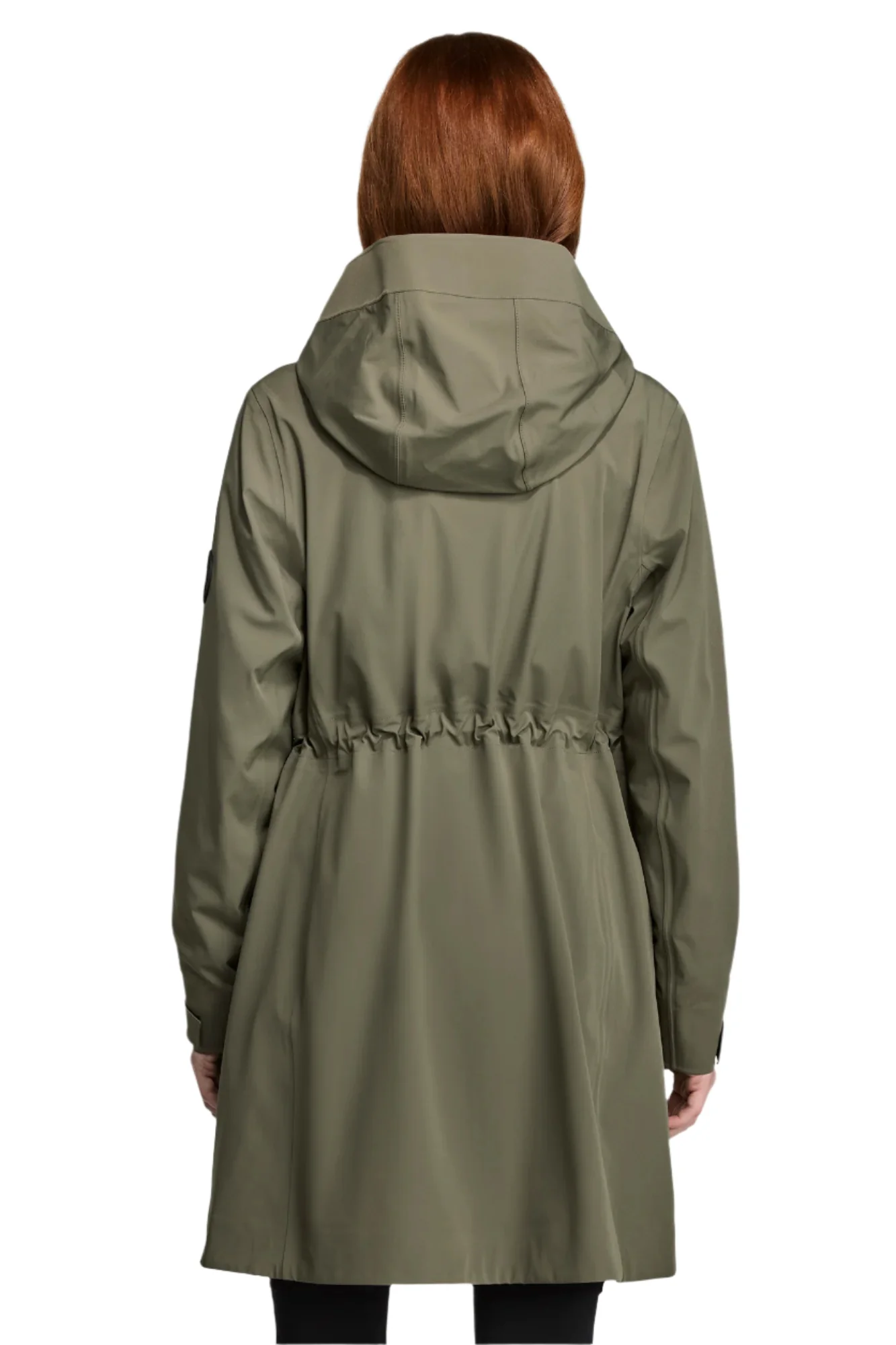 Cardero Rain Jacket Black Disc Smokey Sage - Image 5