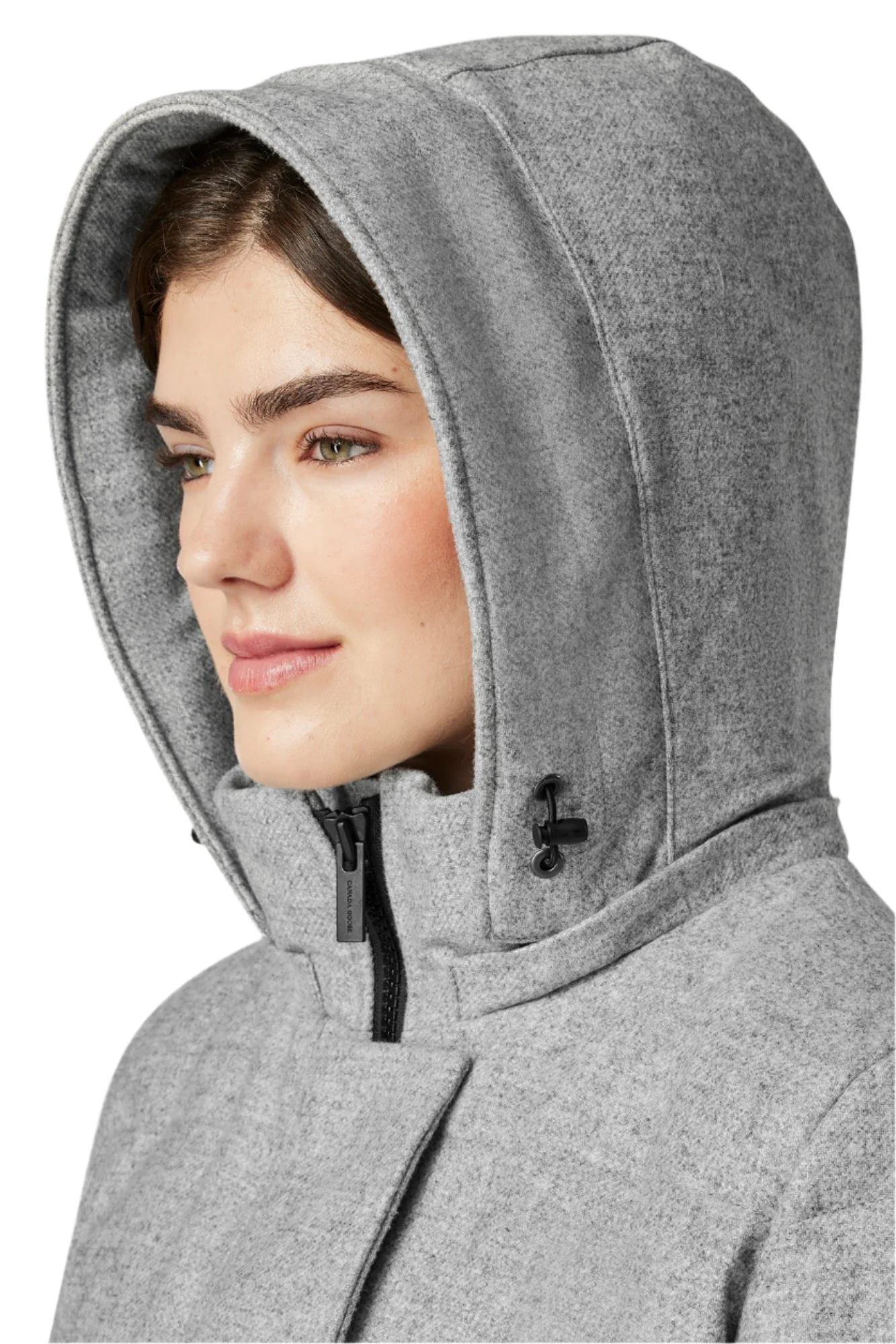 Chelsea Parka Alluraluxe Wool Baltic Grey - Image 6