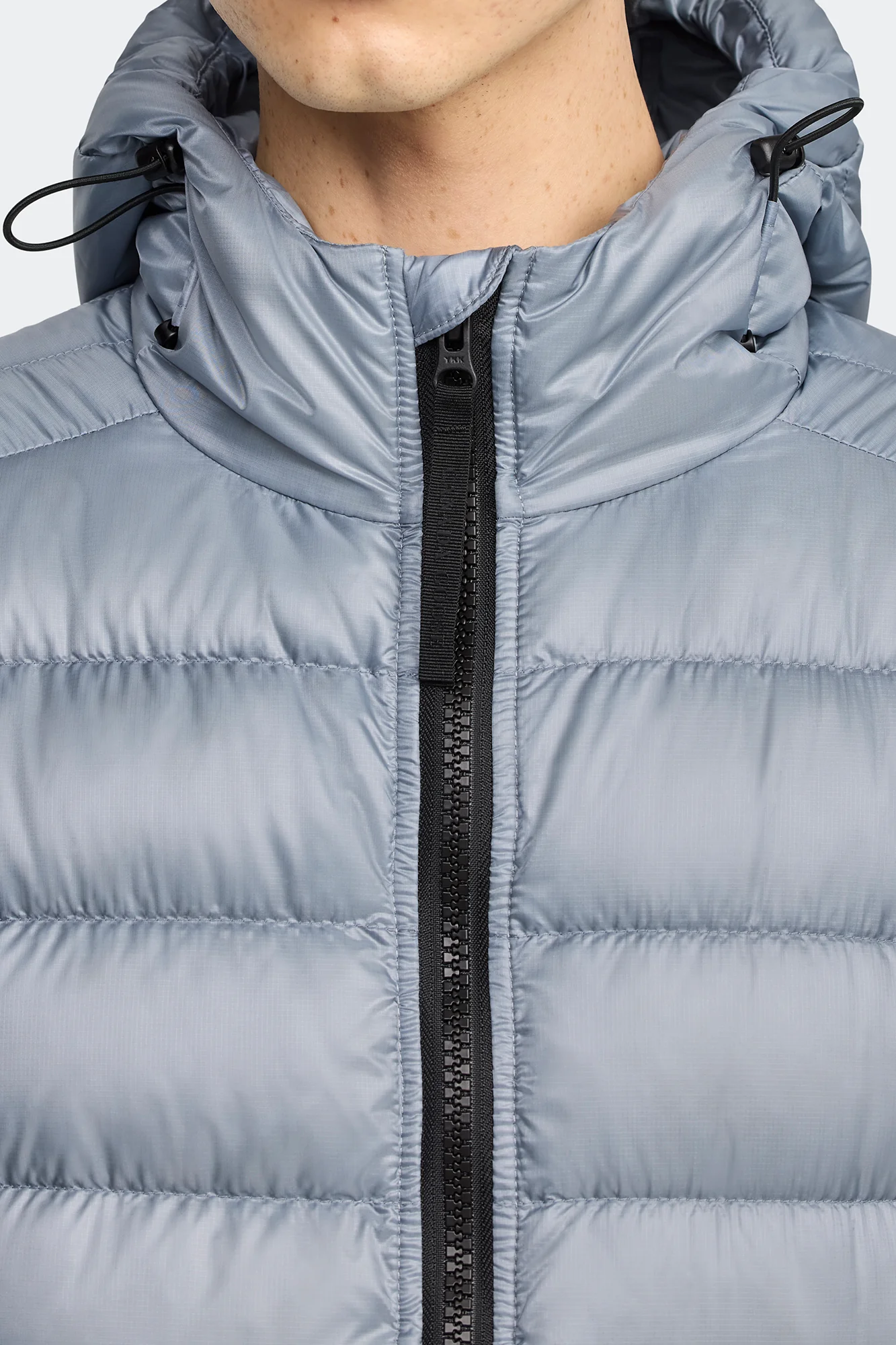 Crofton Hoody Black Disc Light Ozone Blue - Image 3