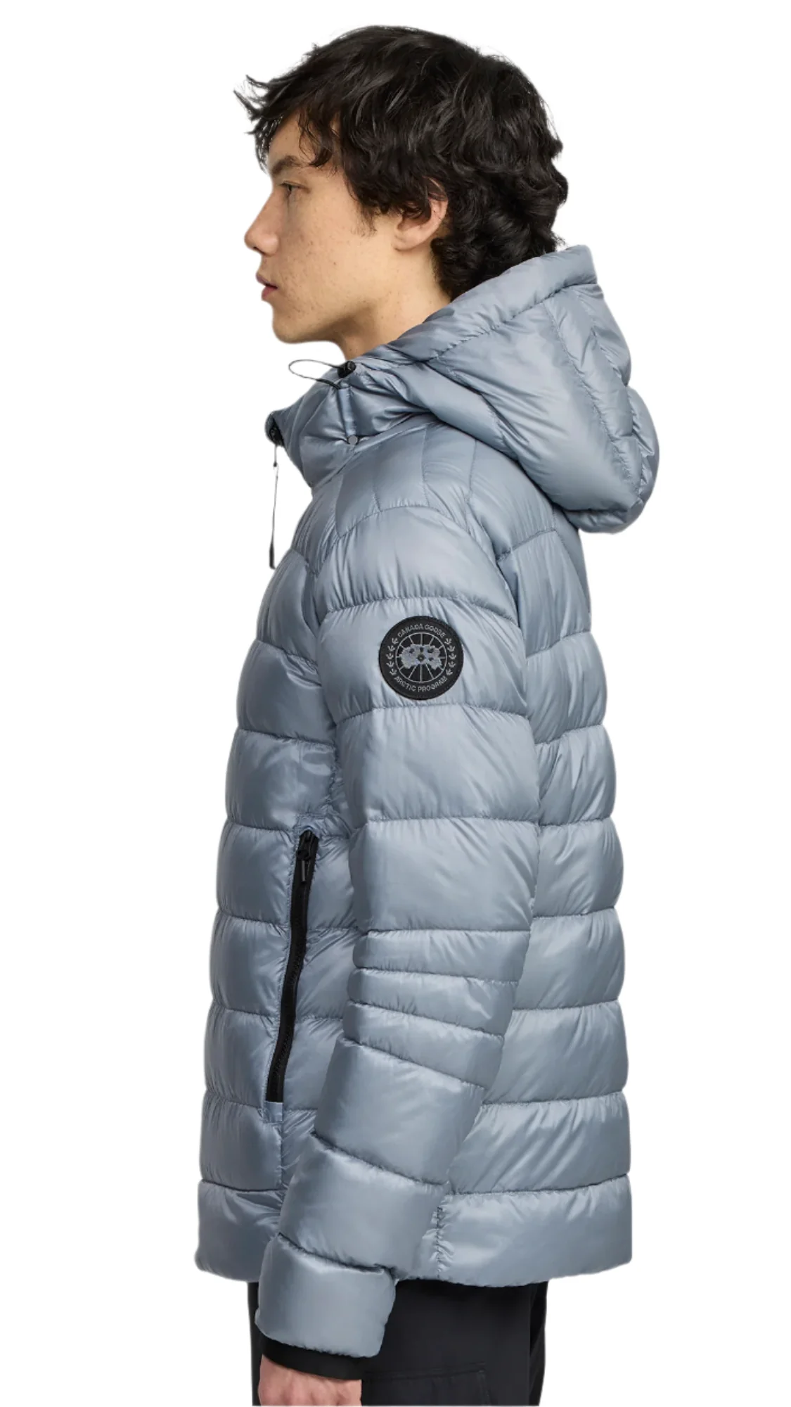 Crofton Hoody Black Disc Light Ozone Blue - Image 4