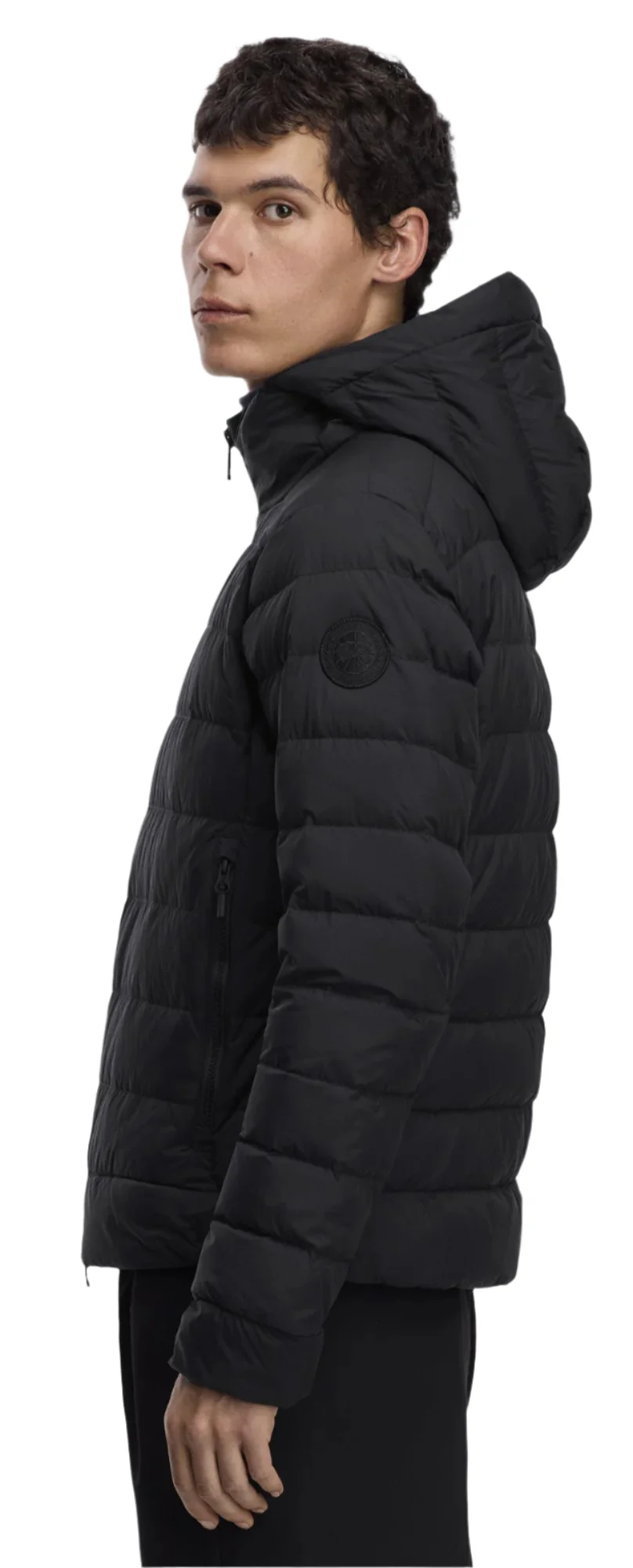 Crofton Hoody Enduraluxe Black - Image 3
