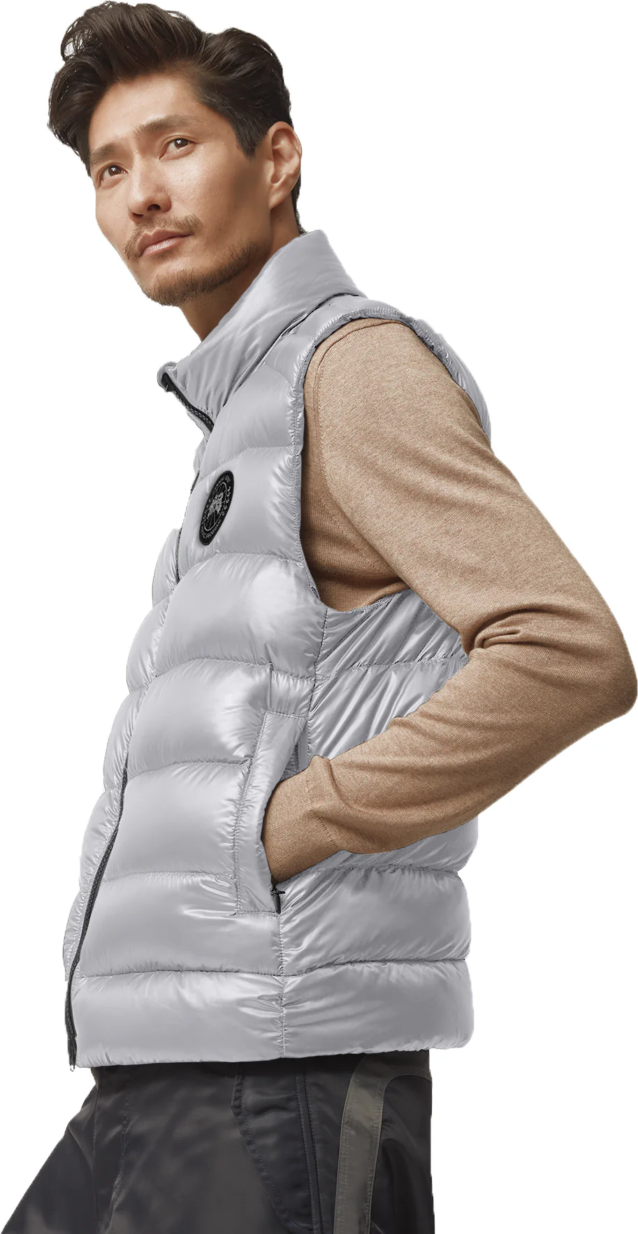 Crofton Vest Black Disc Silverbirch - Image 4