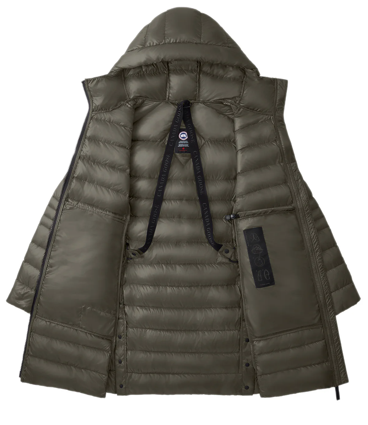 Cypress Hooded Jacket Black Disc Smoke - Image 2