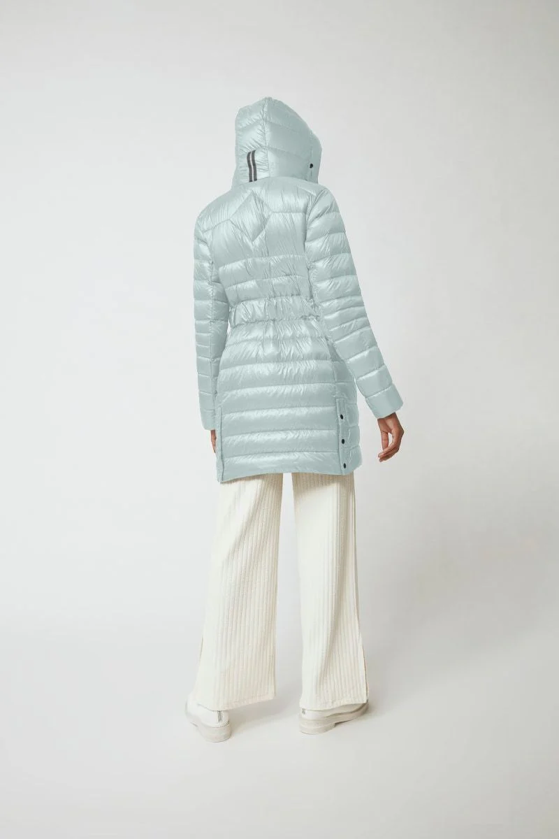 Cypress Hooded Down Jacket Melt Water - Image 5