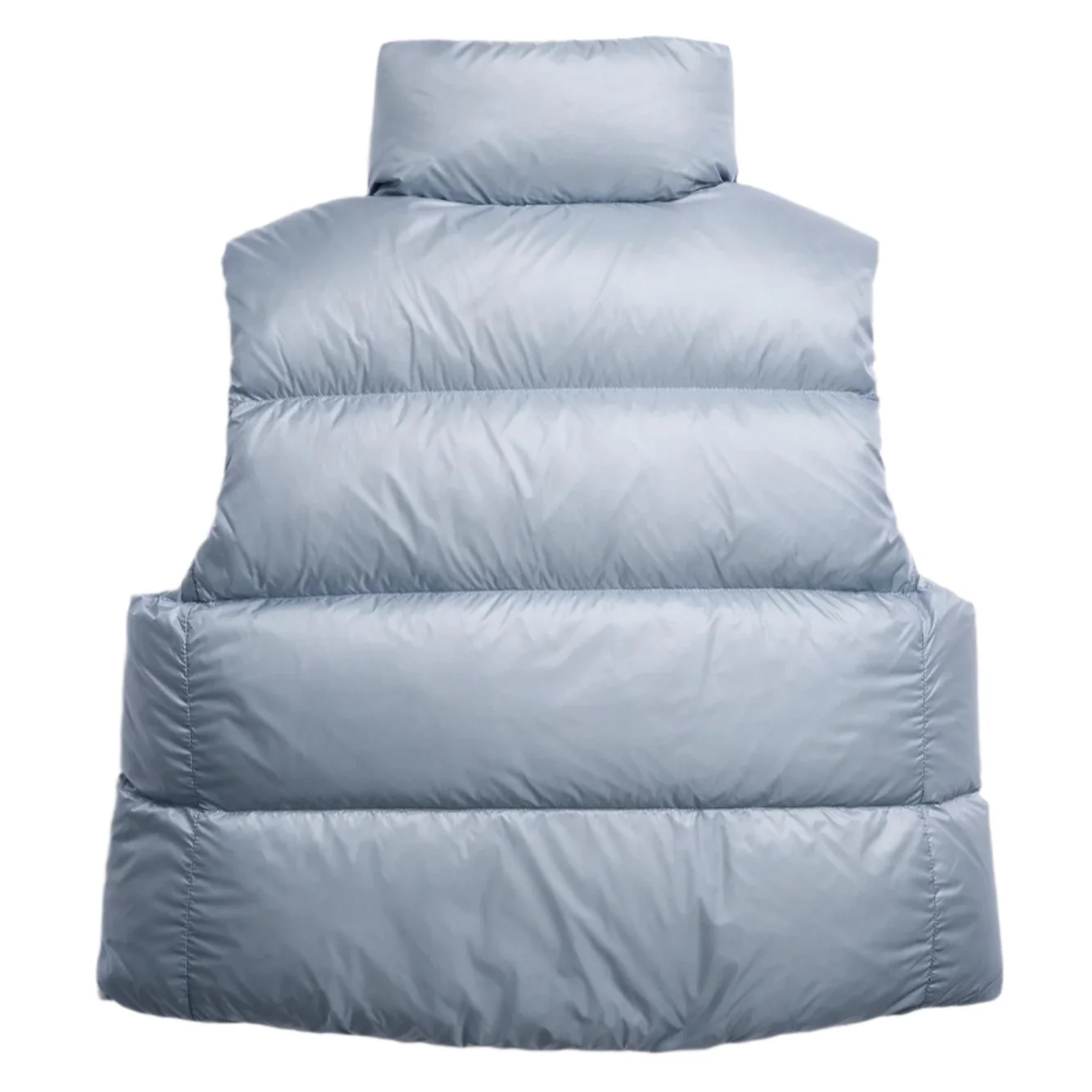 Cypress Puffer Vest White Disc Light Ozone Blue - Image 4
