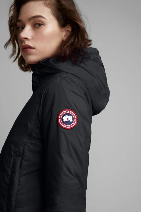 Dore Down Hoody Black - Image 3