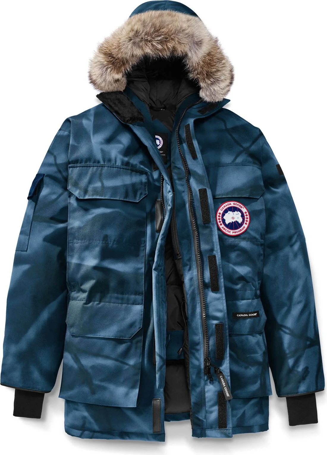 Expedition Parka Blue Camo