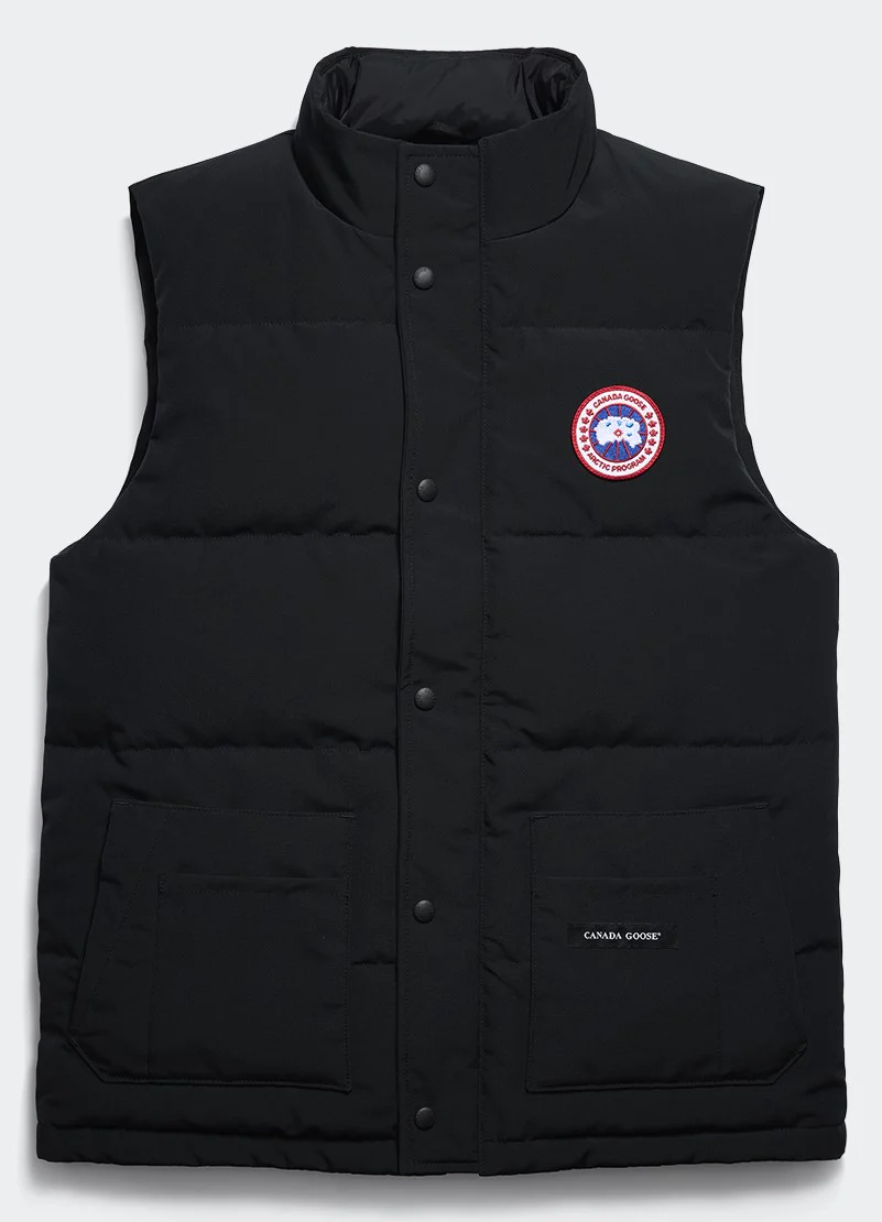 Freestyle Crew Vest Black