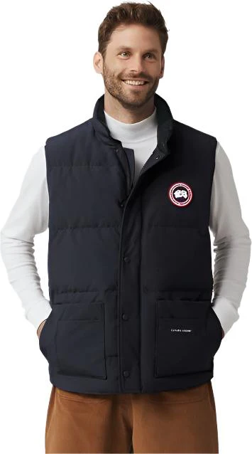 Freestyle Crew Vest Navy - Image 2