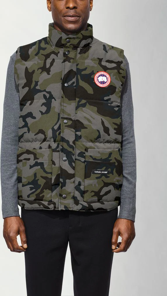Freestyle Crew Vest Print Camo - Image 2