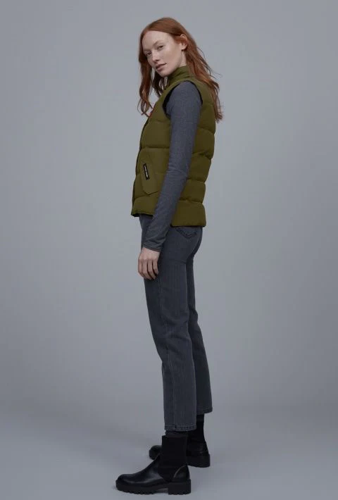 Freestyle Vest Heritage Military Green - Image 3