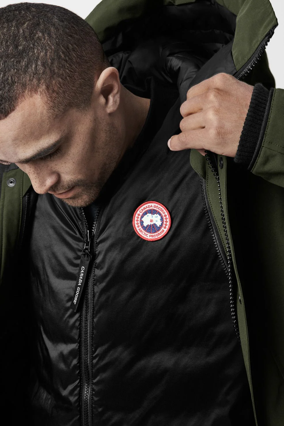 Garibaldi Parka Military Green - Image 3