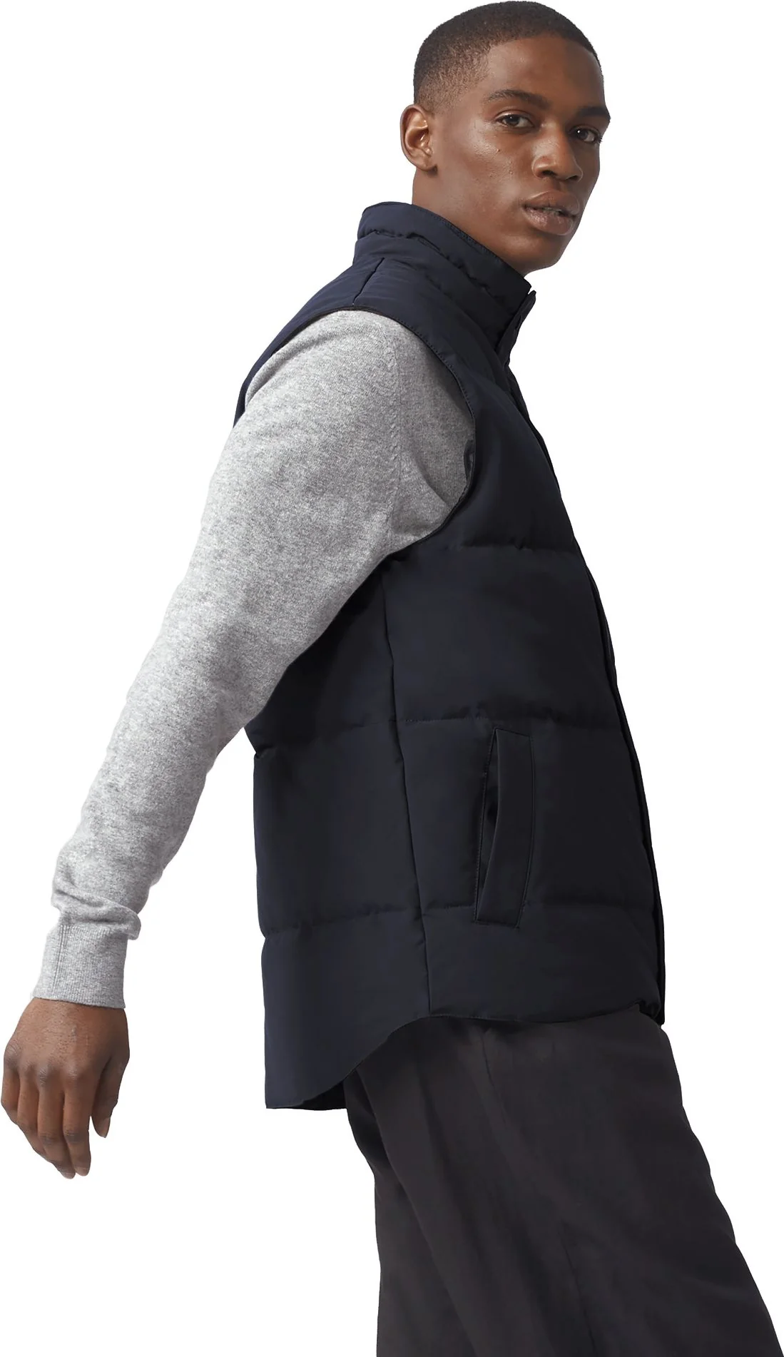 Garson Vest Black Disc Navy - Image 2