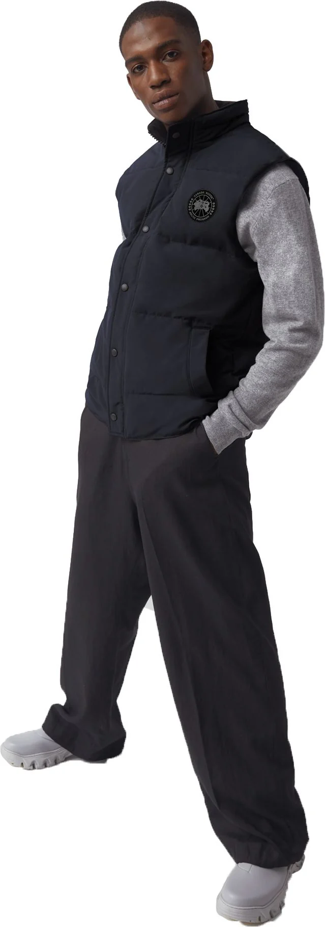 Garson Vest Black Disc Navy - Image 4