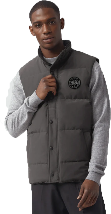 Garson Vest Black Label Grey