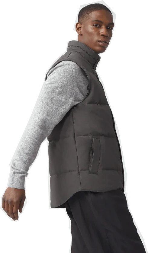 Garson Vest Black Label Grey - Image 2