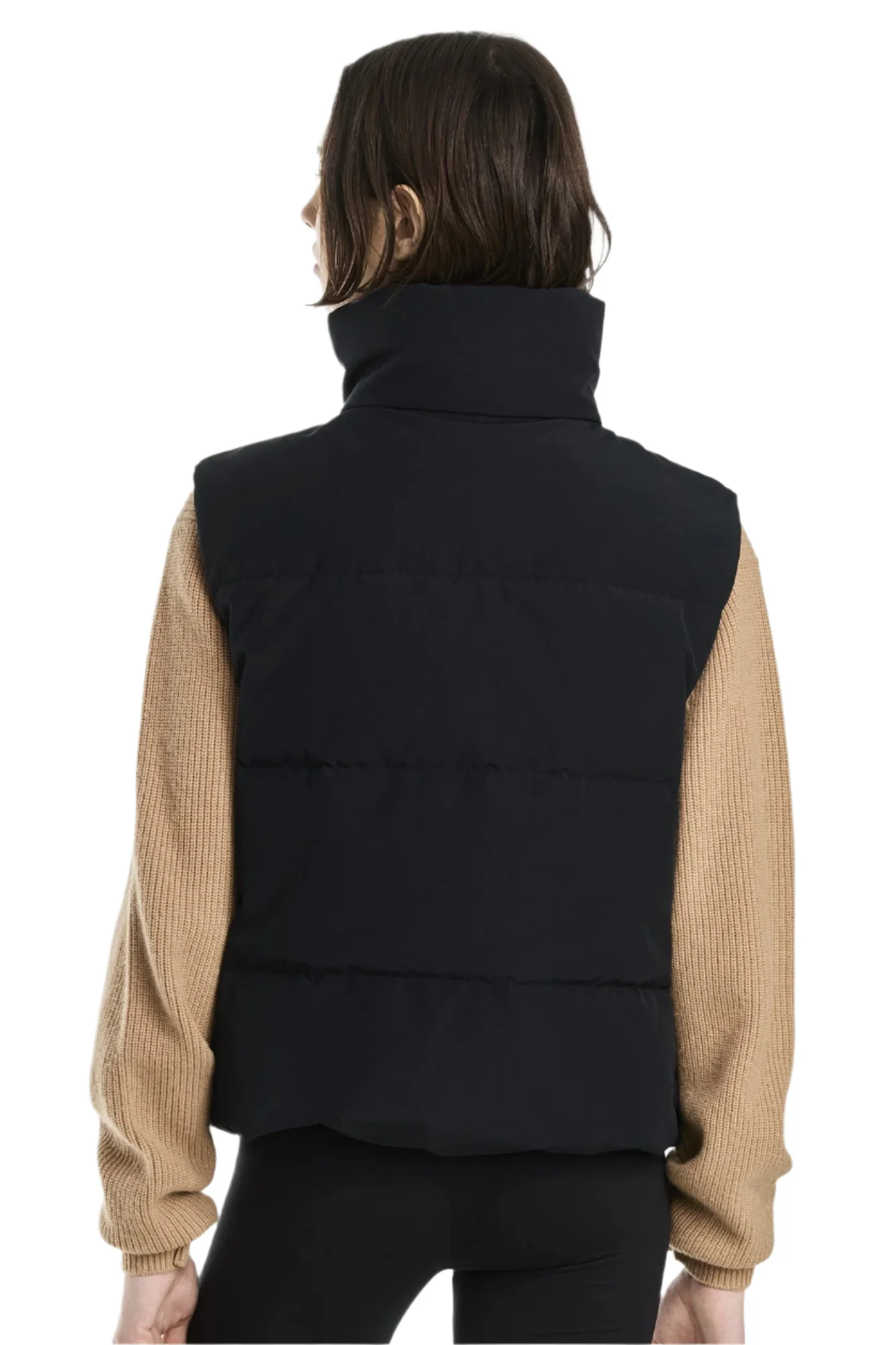 Grandview Cropped Vest Black Disc Black - Image 3